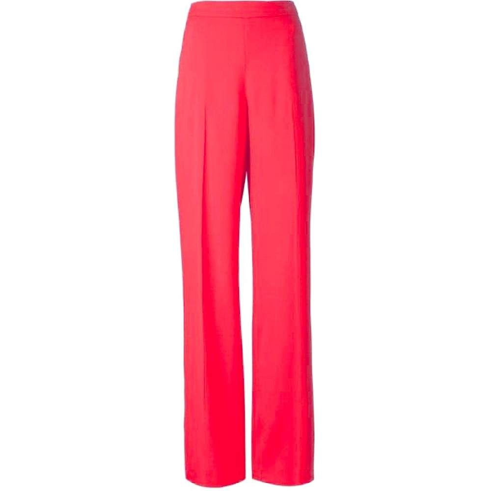 Oscar de la Renta wide leg flare high waist pants